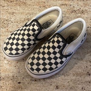 Black and White Checkered Vans